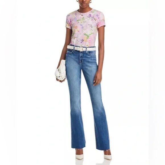 L'AGENCE Ressi Crewneck Tee - Picture 2 of 10